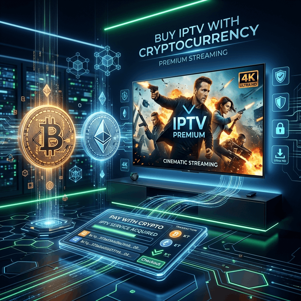 Buy IPTV with Crypto