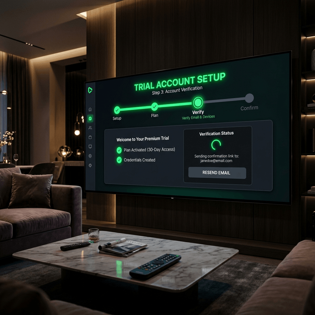IPTV Trial Setup